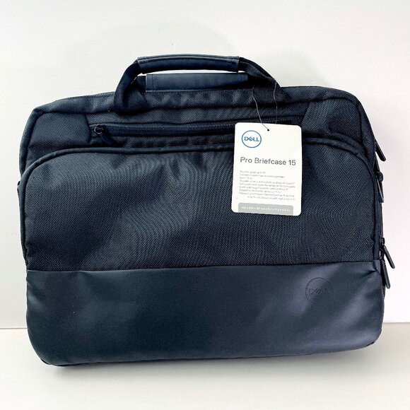 Dell New Pro Briefcase 15" Soft Carrying Case Laptop Notebook Genuine Tablet Bag - Picture 2 of 16